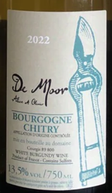 Domaine Alice et Olivier de Moor Bourgogne Chitry 2022